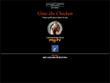 Tablet Screenshot of ginothechicken.com